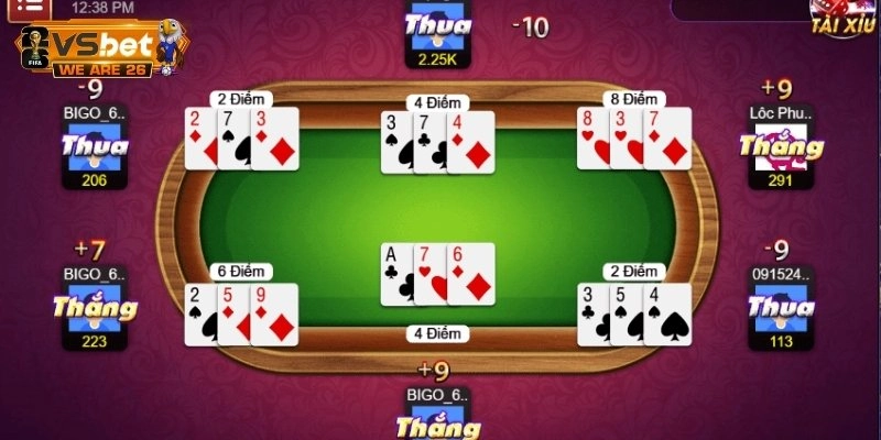 Top game bài đổi thưởng tại VSBET